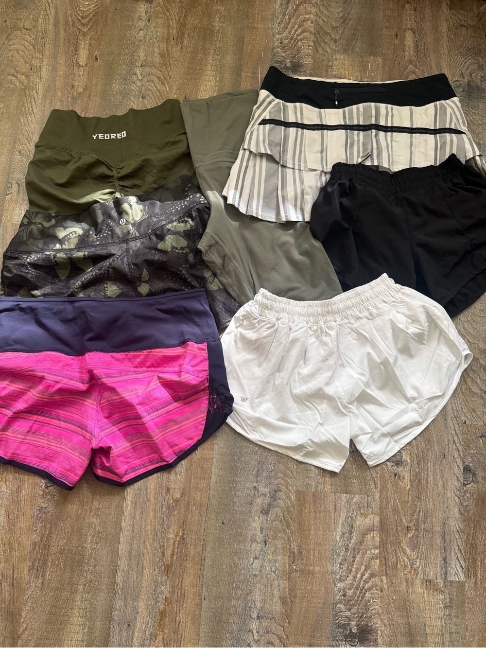 lululemon athletica Women's Multi-Color Athletic Shorts Bundle